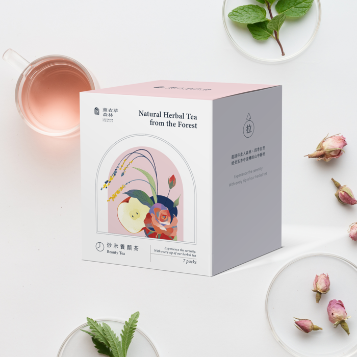 炒米養顏茶
